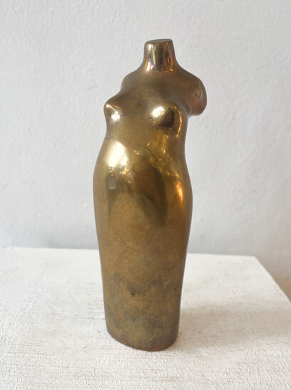 Mid-Century Bronze Sculpture by Magrit Van Nuffel, 1970s