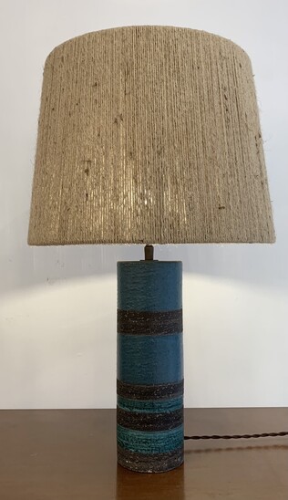 Mid-Century Ceramic Table Lamp by Bitossi - Italy 1960s