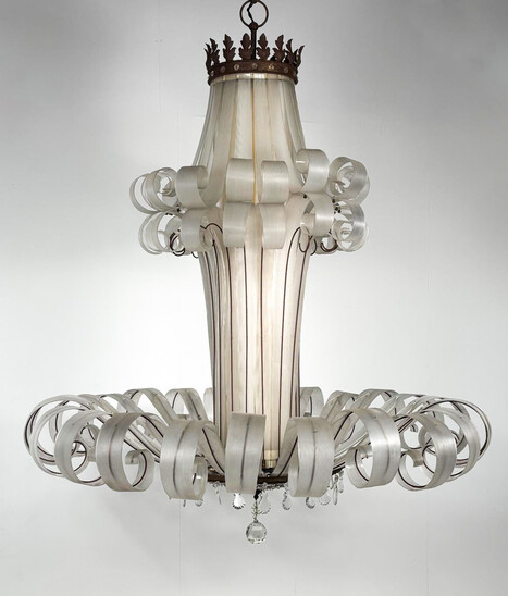 Mid-Century Chandelier, Belgium, 1940s