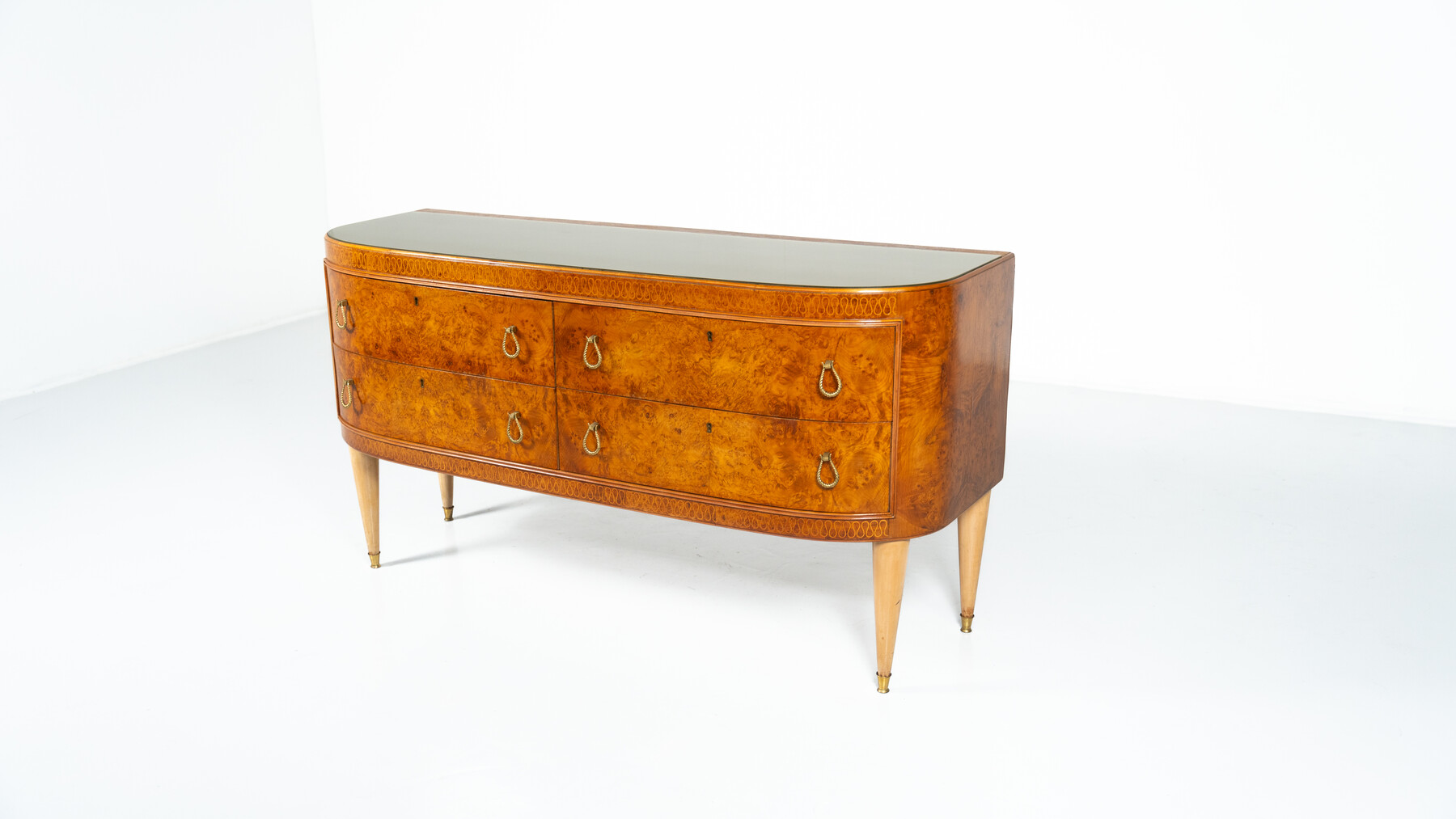 Mid-Century Chest of Drawers attributed to Paolo Buffa, Italy, 1950s