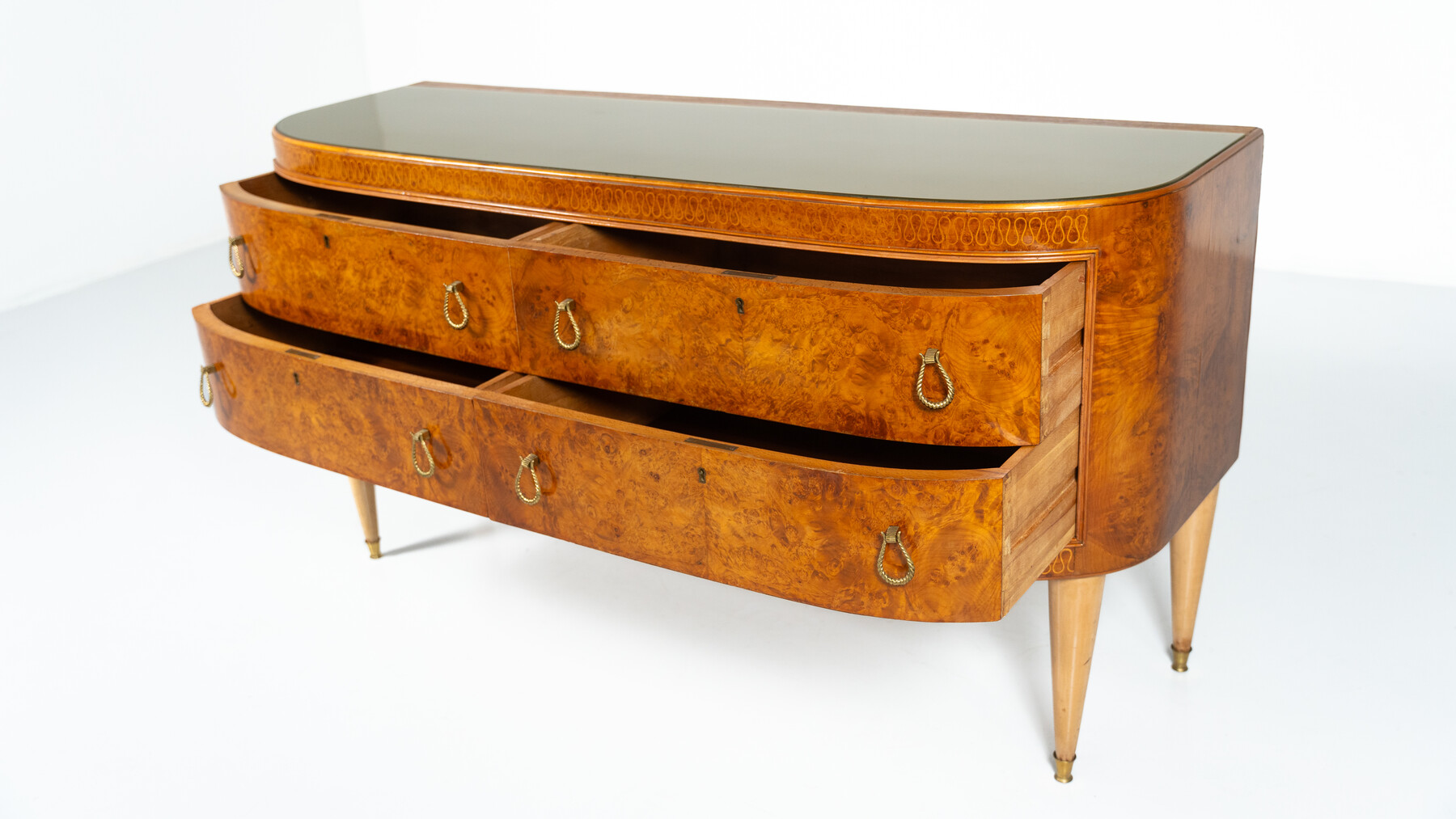 Mid-Century Chest of Drawers attributed to Paolo Buffa, Italy, 1950s