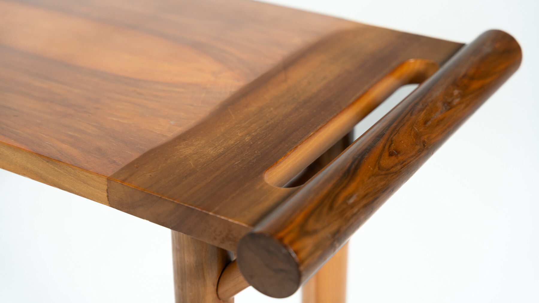 Mid Century Console, Walnut, Italy, 1970s