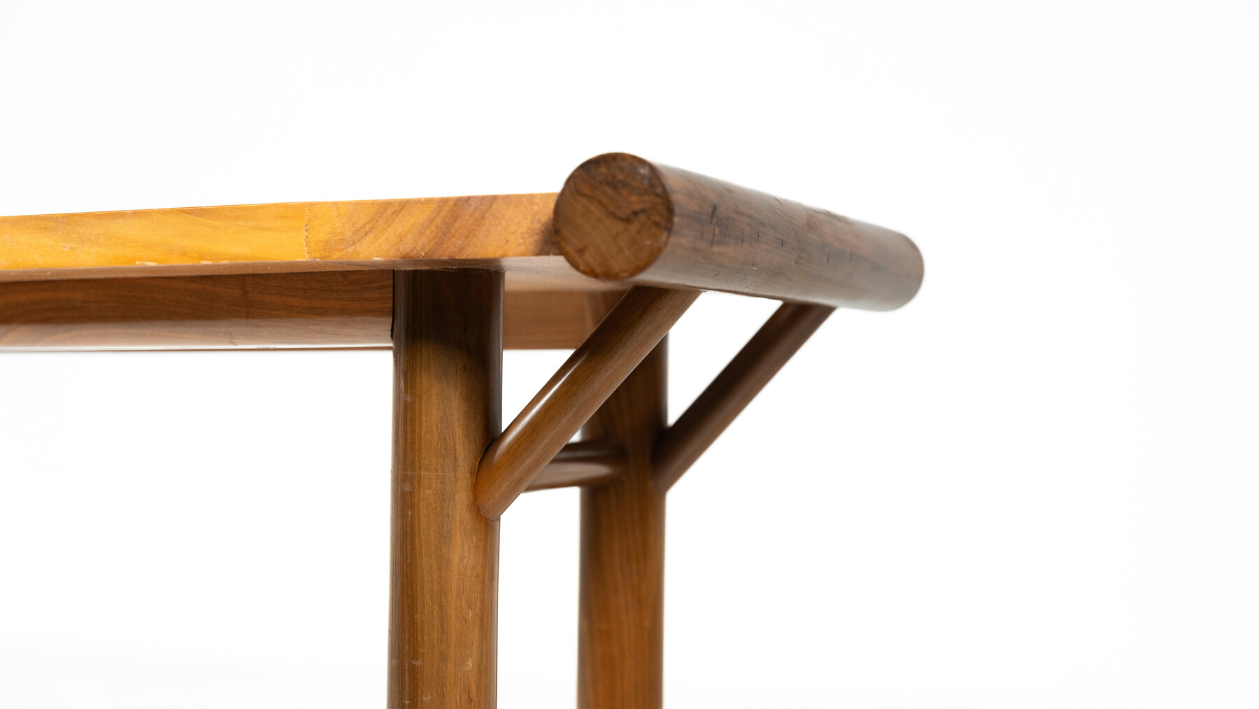 Mid Century Console, Walnut, Italy, 1970s