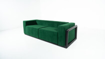 Mid-Century Cornaro Sofa by Carlo Scarpa for S.Gavina, Italy, 1970s - New Upholstery
