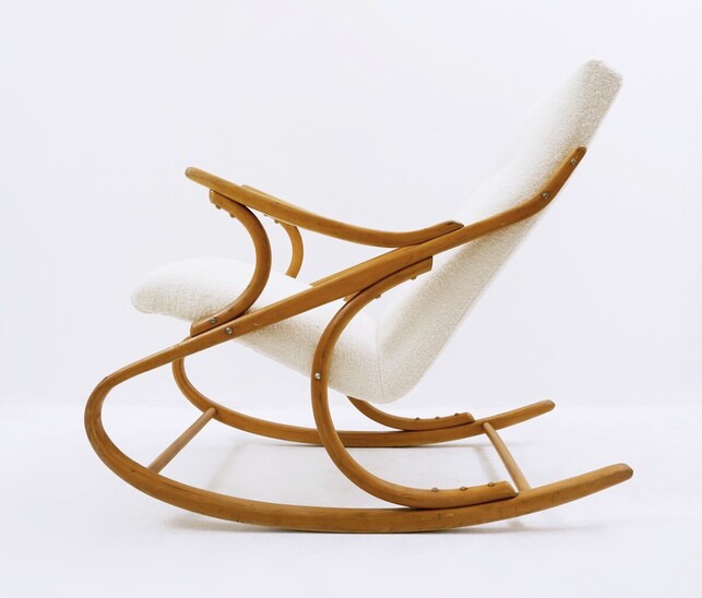 Mid century Design Rocking Chair by TON / Expo, 1958