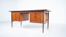 Mid-Century Desk by Oswald Vermaercke for V Form, 1960s