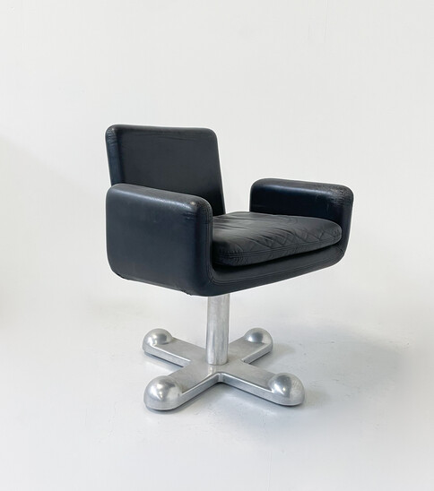 Mid-Century Desk Chair by Perry King & Santiago Miranda for Planula, Italy, 1970s