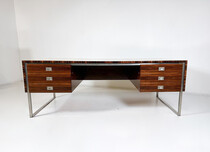 Mid-Century Executive Desk by De Coene, Belgium, 1960s