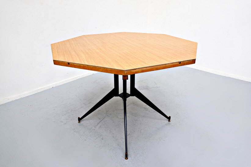 Mid-century extendable dining table by Carlo Ratti - 1960s