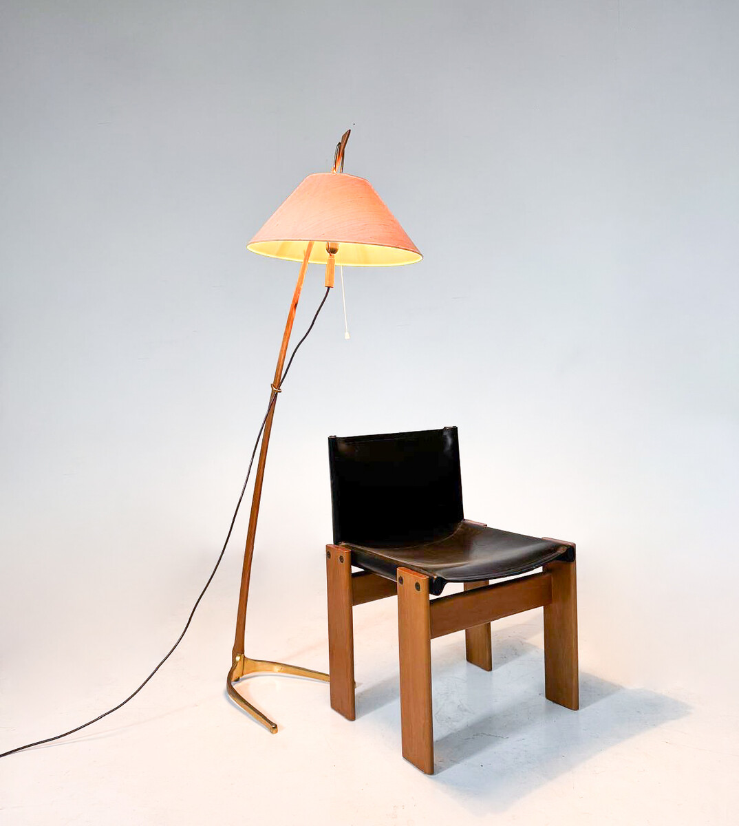 Mid-Century Floor Lamp Model 2076 