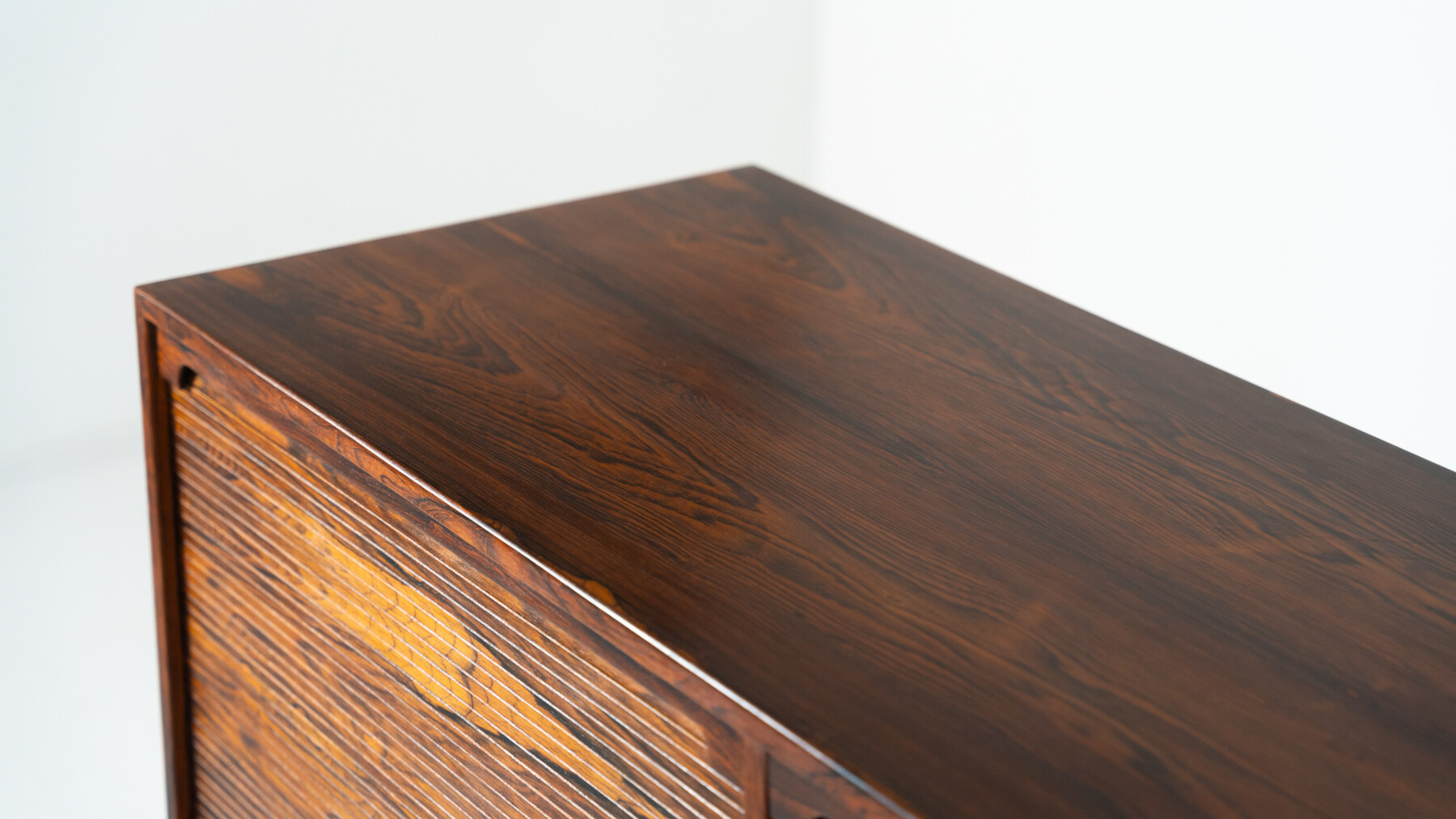 Mid-Century Highboard in the Style of Gianfranco Frattini, Italy, 1960s