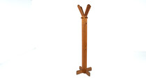 Mid-Century Italian Coat Rack, Wood, Italy, 1970s