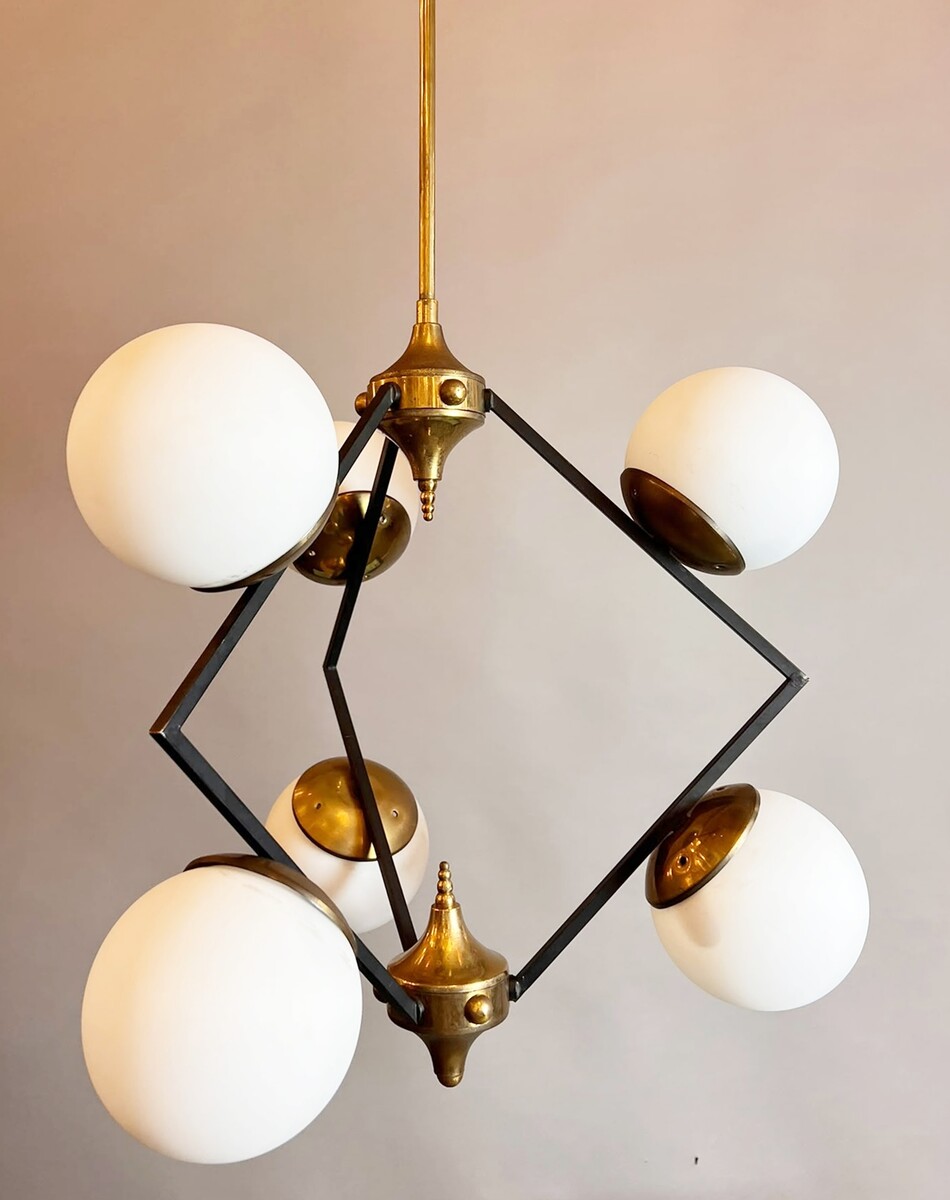 Mid-Century Italian Pendant Lamp, 1960s