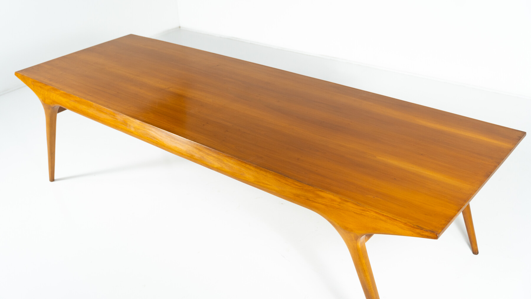 Mid-Century Large Dining Table by Carlo de Carli, Walnut, 1950s