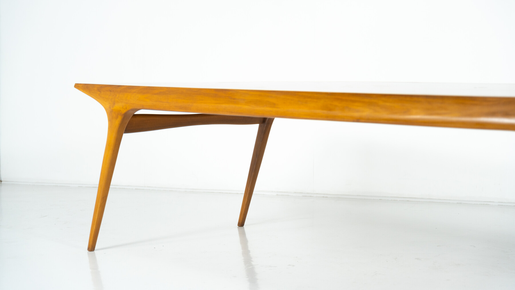 Mid-Century Large Dining Table by Carlo de Carli, Walnut, 1950s