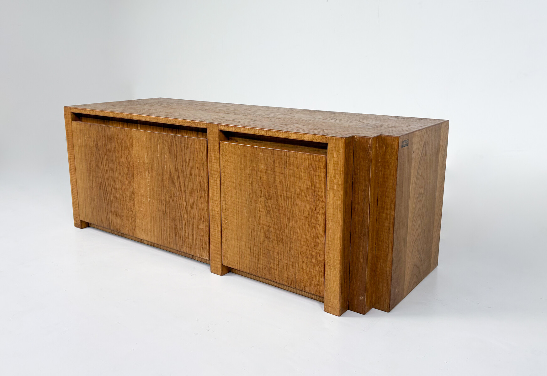 Mid-Century Low Sideboard by Officina Rivadossi, 1970s