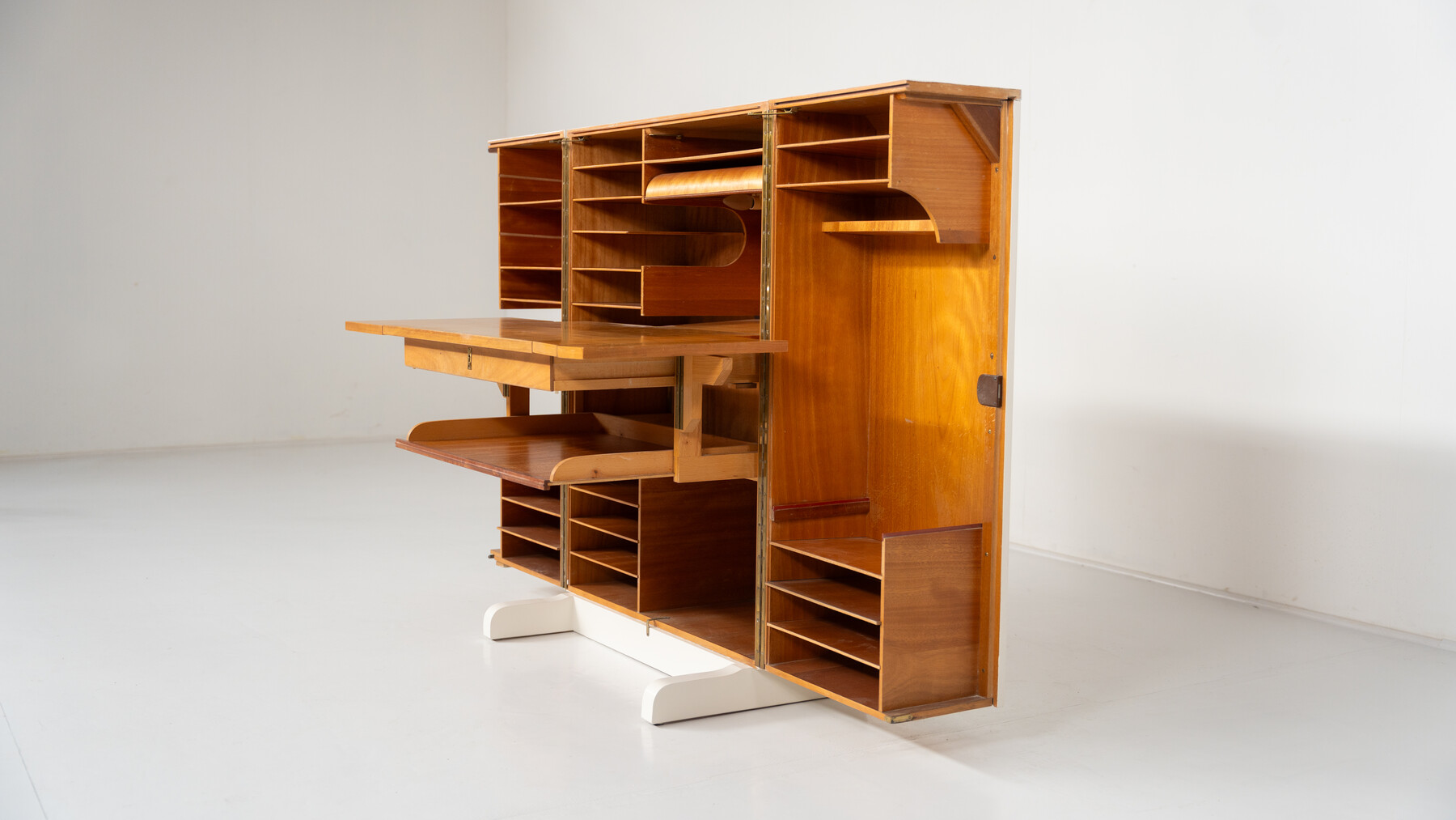 Mid-Century Magic Box Desk by Mummenthaler & Meier, Switzerland, 1955