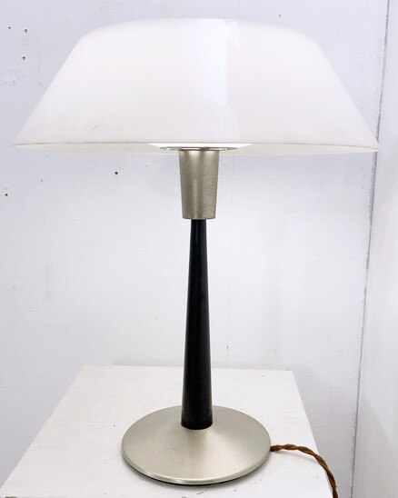 Mid-century metal and plexiglass desk lamp - Italy 1950s