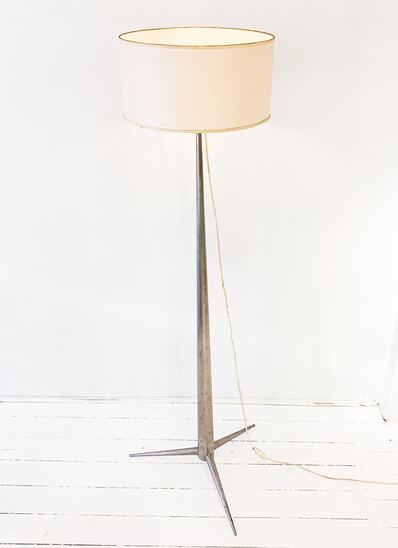 Mid-century metal floor lamp by Emiel Veranneman - Belgium 1958