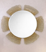 Mid-Century Mirror, Murano Glass, Italy, 1960s