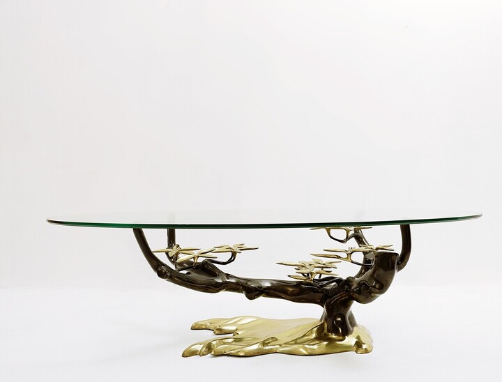 Mid-Century Modern A 'Bonsai' Coffee Table attributed to Willy Daro, 1970s