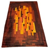 Mid-Century Modern Abstract Rug 