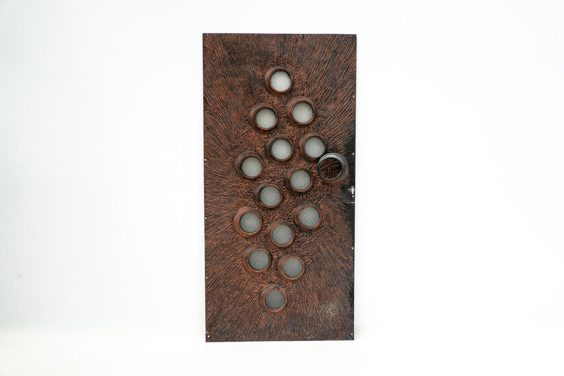 Mid-Century Modern Aluminium Panel, 1970s