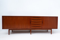 Mid-Century Modern Arne Vodder Sideboard Model 76 for Sibast Mobler, 1960s