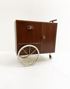 Mid-Century Modern Bar by Jacques Adnet, 1950s