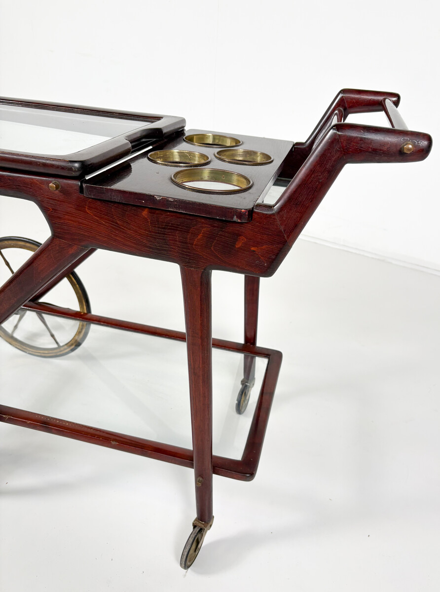 Mid-Century Modern Bar Cart, Italy 1950s