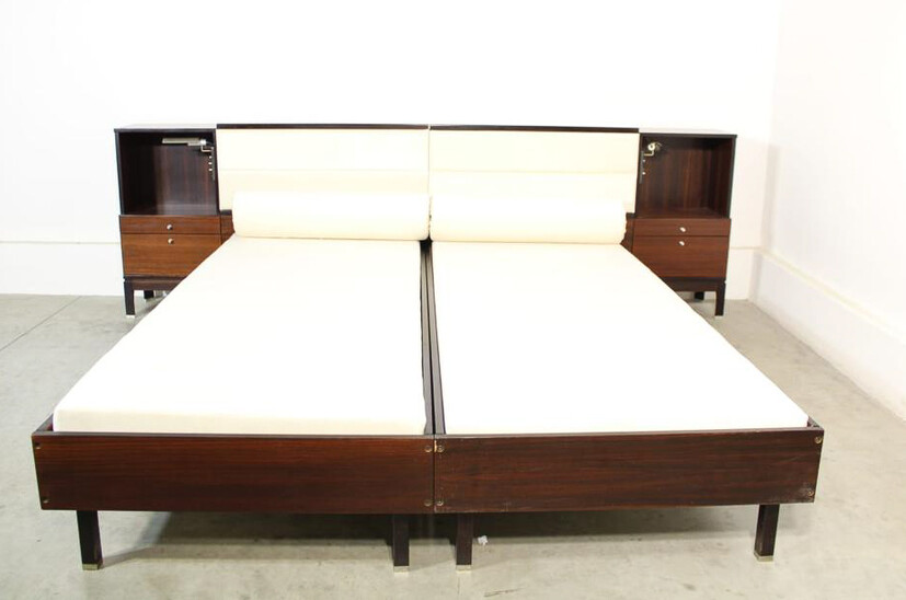 Mid-Century Modern Bed by Ico Parisi & Sarfatti  for MIM, Italy, 1960s