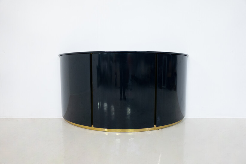 Mid-Century Modern Blue Sideboard by Luigi Caccia Dominioni for Azucena, 1970s