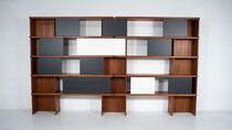 Mid-Century Modern Bookcase by Ilmari Tapiovaara, La Permanente Mobili Cantu, 1950s