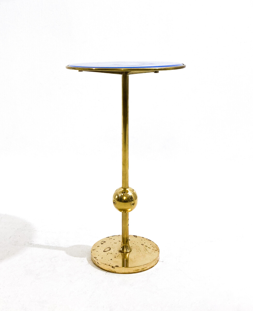 Mid-Century Modern Brass Side Table T1 by Osvaldo Borsani for ABV & Tecno, 1950s