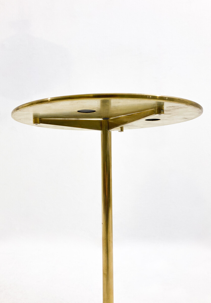 Mid-Century Modern Brass Side Table T1 by Osvaldo Borsani for ABV & Tecno, 1950s