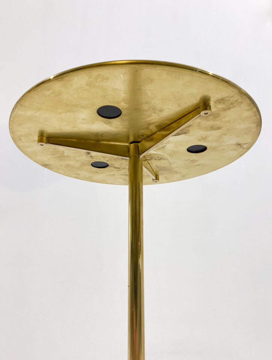 Mid-Century Modern Brass Side Table T1 by Osvaldo Borsani for ABV & Tecno, 1950s