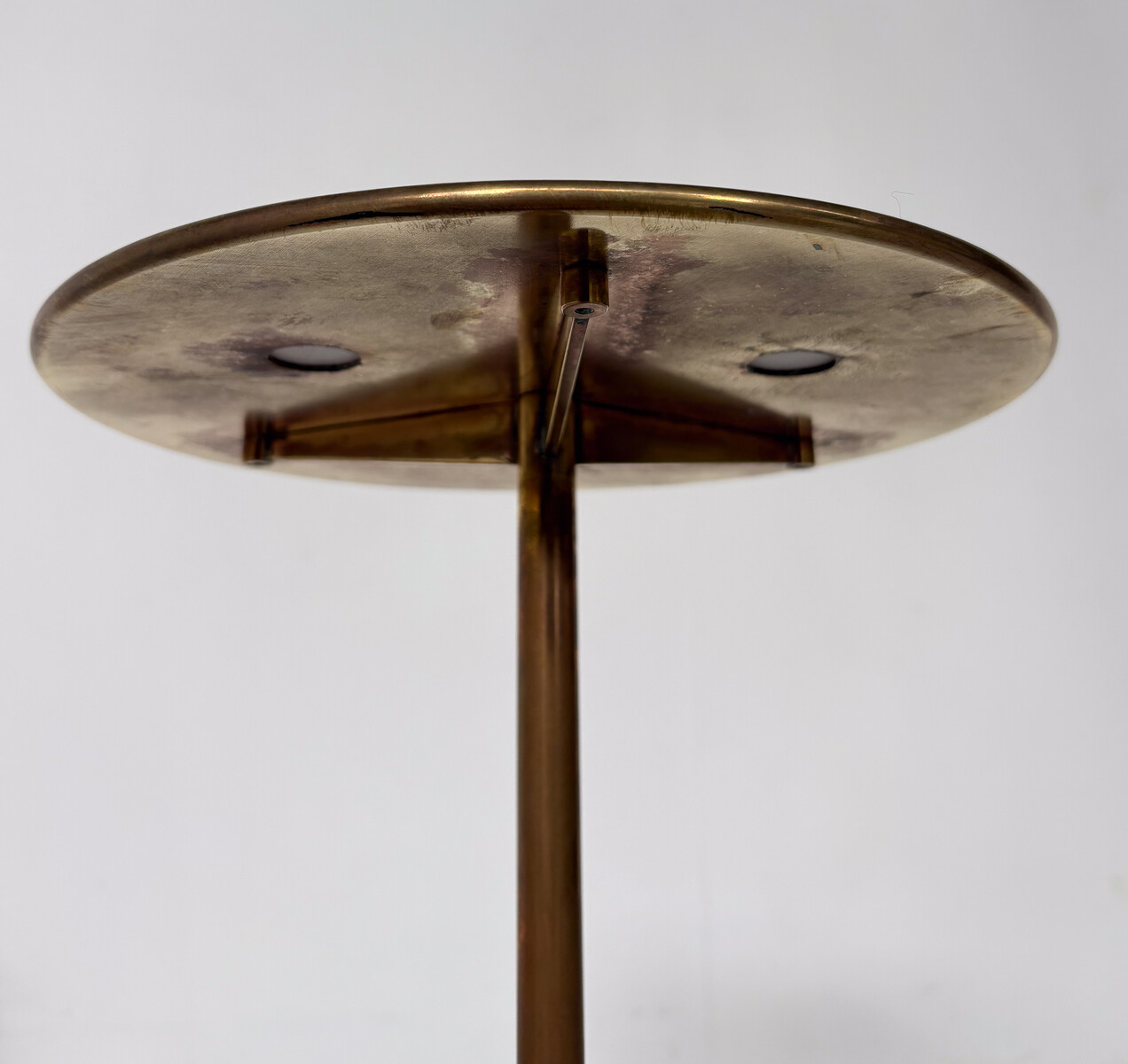 Mid-Century Modern Brass Side Table T1 by Osvaldo Borsani for ABV & Tecno, 1950s