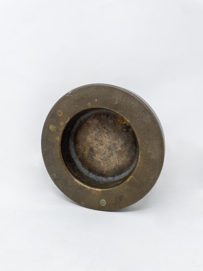 Mid-Century Modern Bronze Ashtray by Jules Wabbes, 1960s