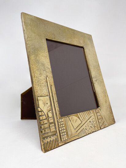 Mid-Century Modern Bronze Frame
