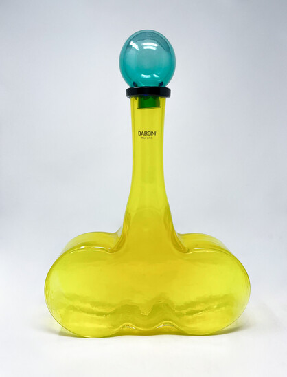 Mid-Century Modern Carafe by Alfredo Barbini, Murano Glass, Italy, 1970s