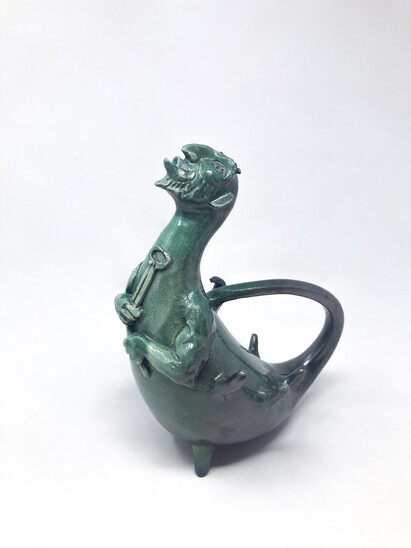 Mid-Century Modern Ceramic Pitcher
