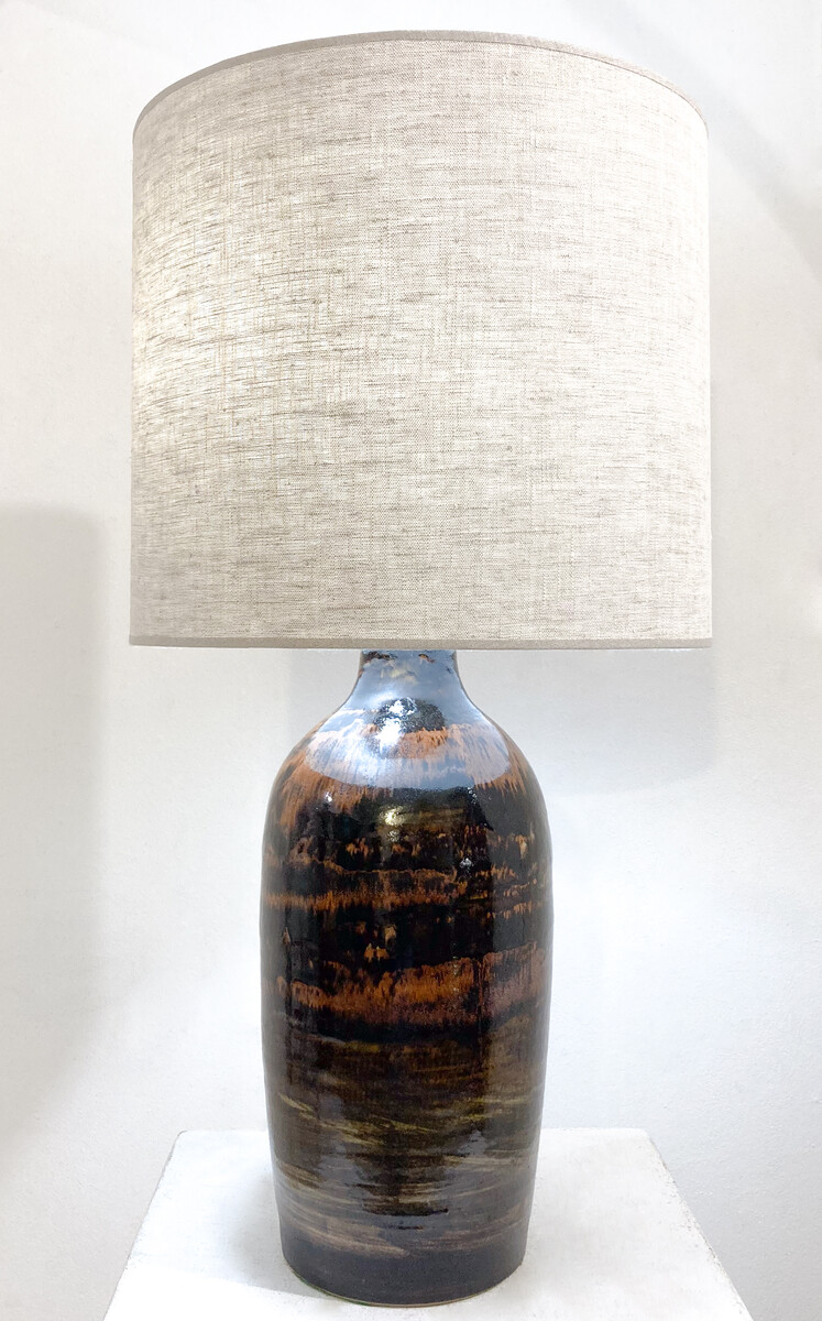 Mid-Century Modern Ceramic Table Lamp