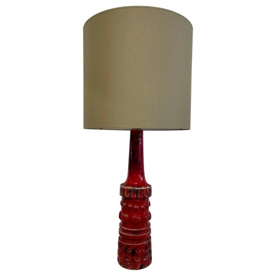 Mid-Century Modern Ceramic table lamp - Belgium 1950s