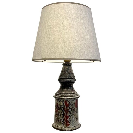Mid-Century Modern Ceramic table lamp - Belgium 1950s