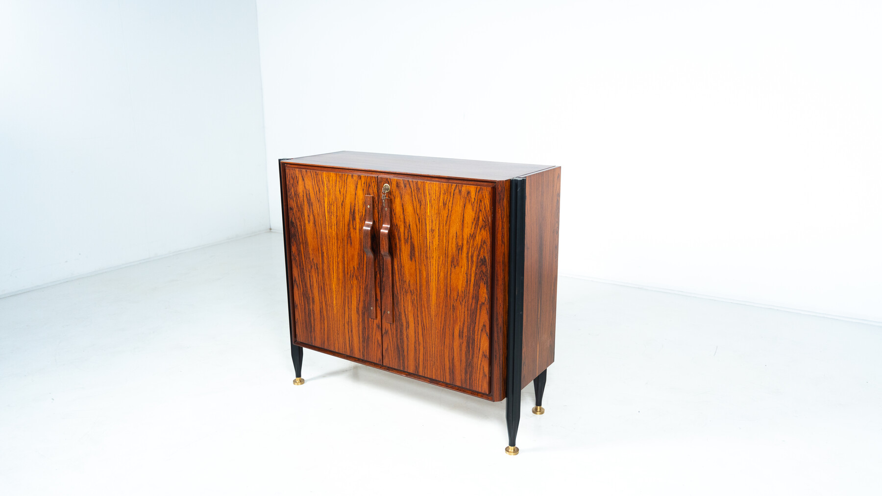 Mid-Century Modern Chest, Wood, Italy, 1960s