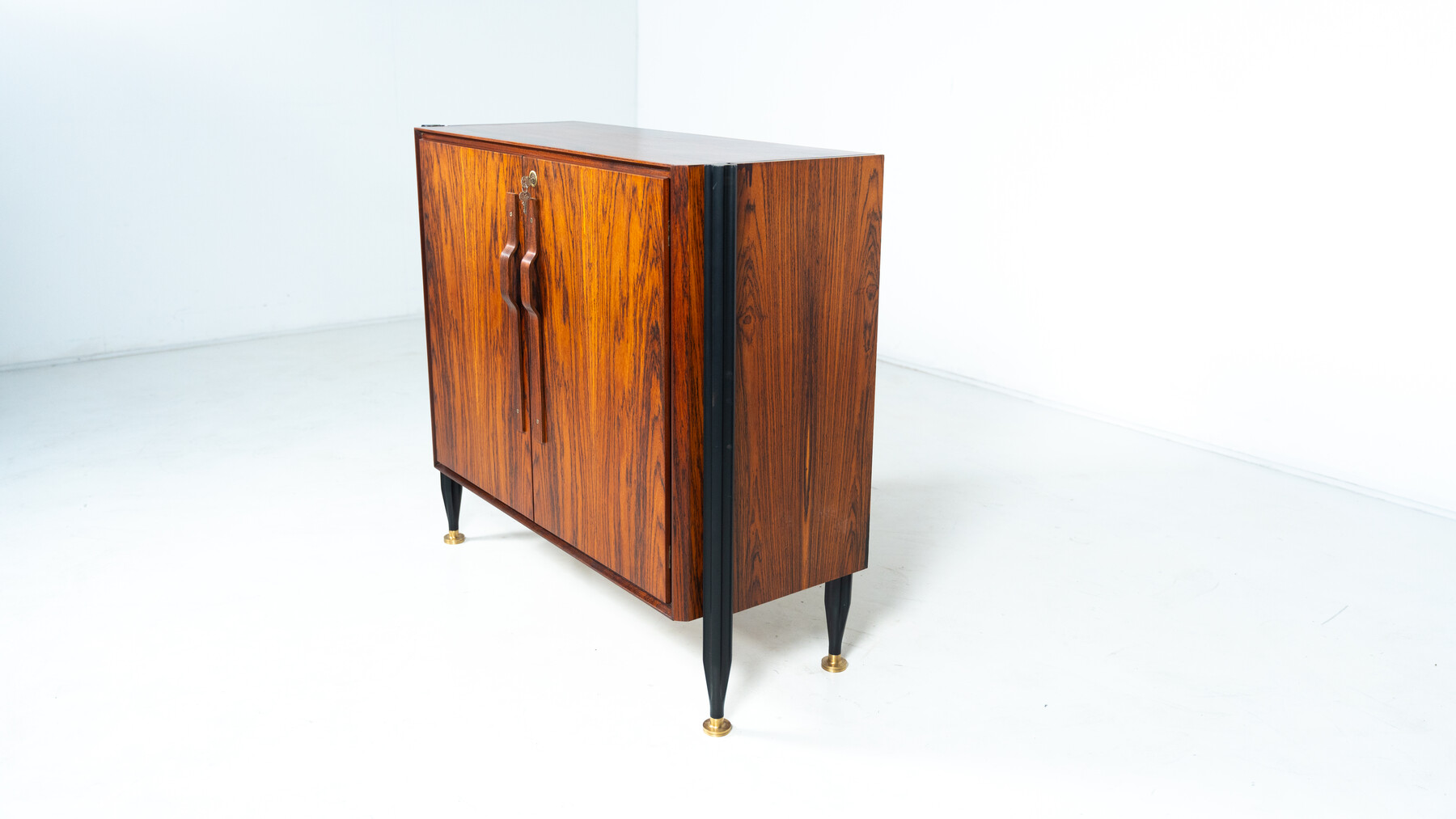 Mid-Century Modern Chest, Wood, Italy, 1960s