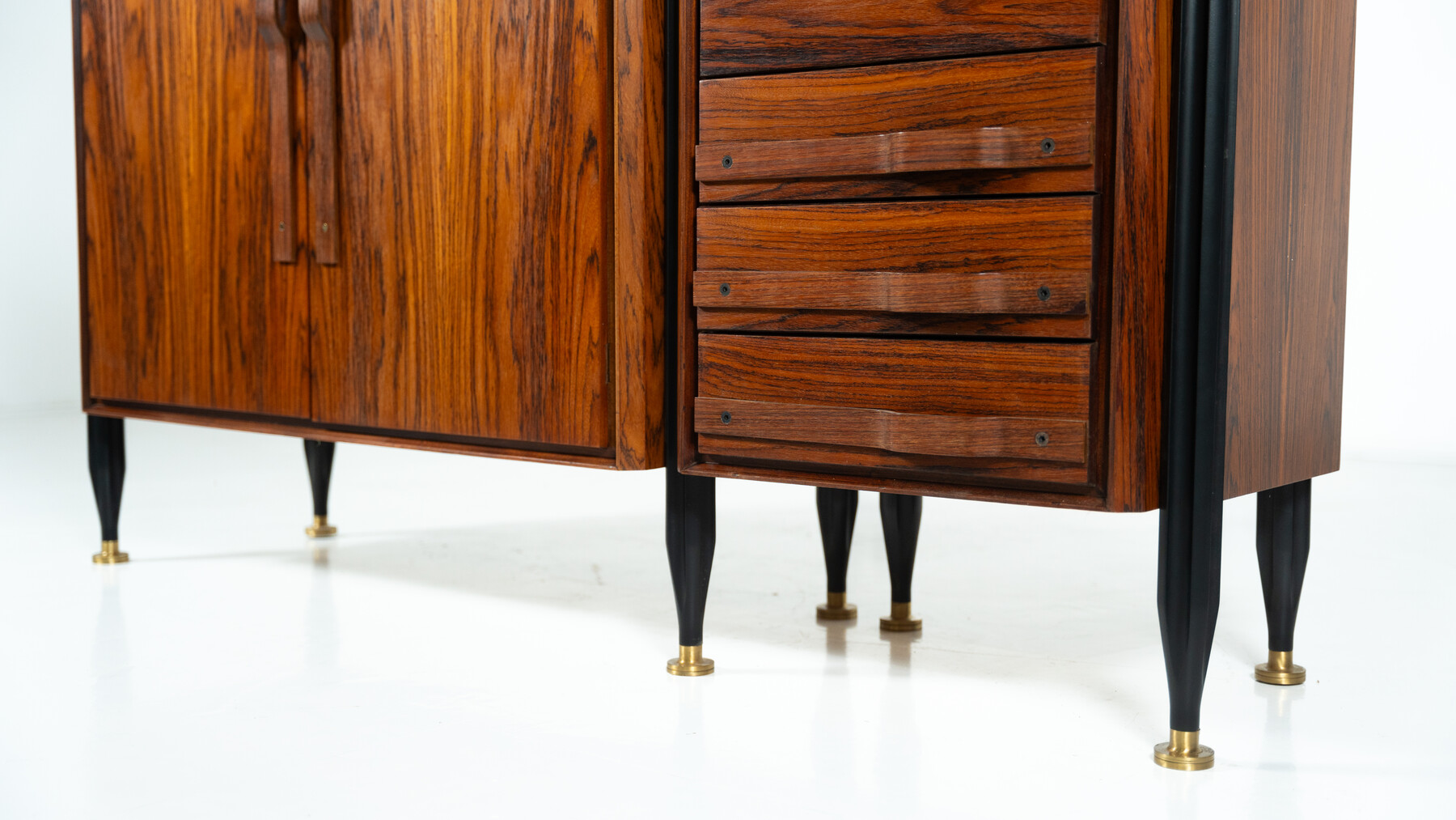 Mid-Century Modern Chest, Wood, Italy, 1960s