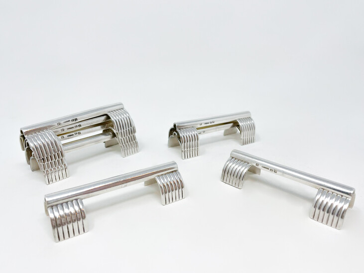 Mid-Century Modern Christofle Art Deco Knife Holders
