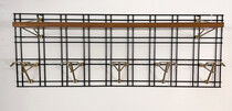 Mid-Century Modern Coat Rack by Studio BBPR for Olivetti - Italy 1960s