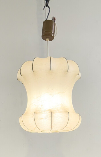 Mid-Century Modern Cocoon Pendant Lamp by Achille Castiglioni,Italy, 1960s